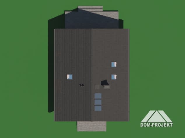 Rzut projektu gronów aa 70 dw - Sytuacja