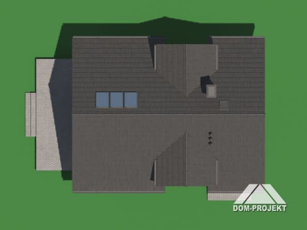 Rzut projektu osieczno aa 70 dws - Sytuacja