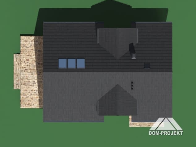 Rzut projektu osieczno a3 dw - Sytuacja