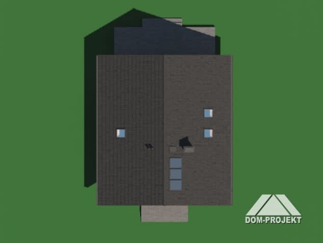 Rzut projektu gronów a3 dw - Sytuacja