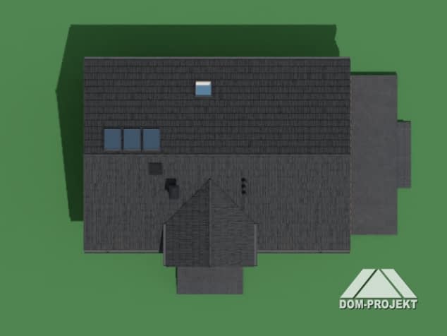 Rzut projektu modrowo a3 dws - Sytuacja