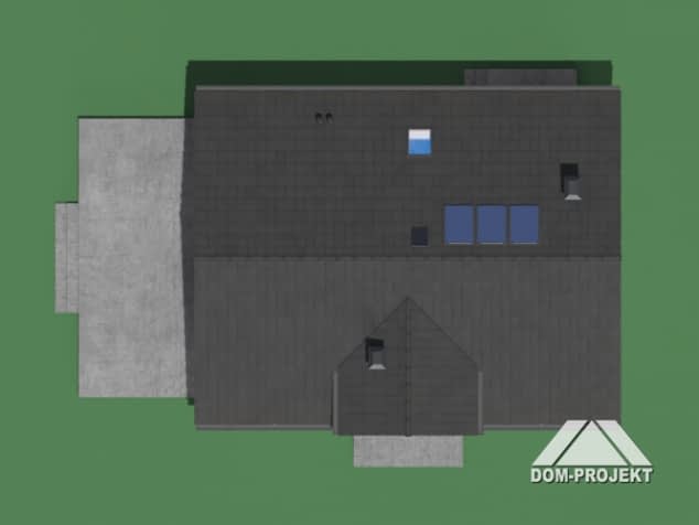 Rzut projektu cedry a3 - Sytuacja