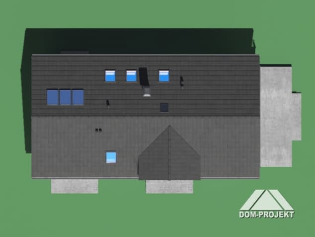 Rzut projektu miłowo ag m - Sytuacja