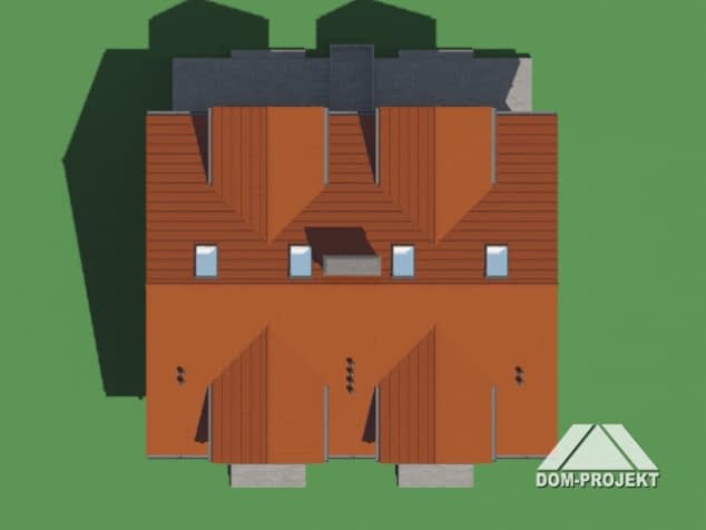 Rzut projektu piaskowo 5 ab - Sytuacja