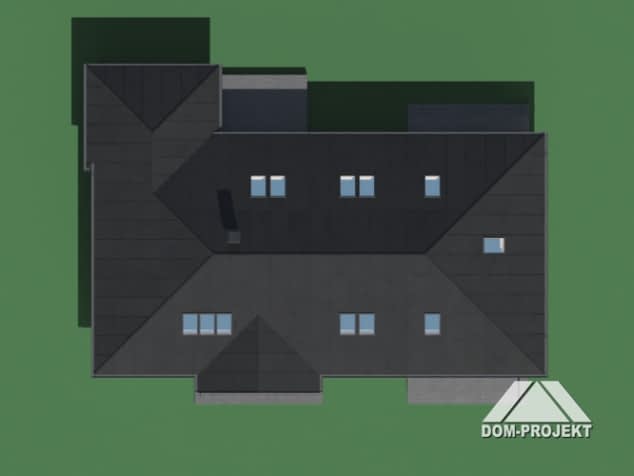 Rzut projektu dęborzyce 25 dwst - Sytuacja