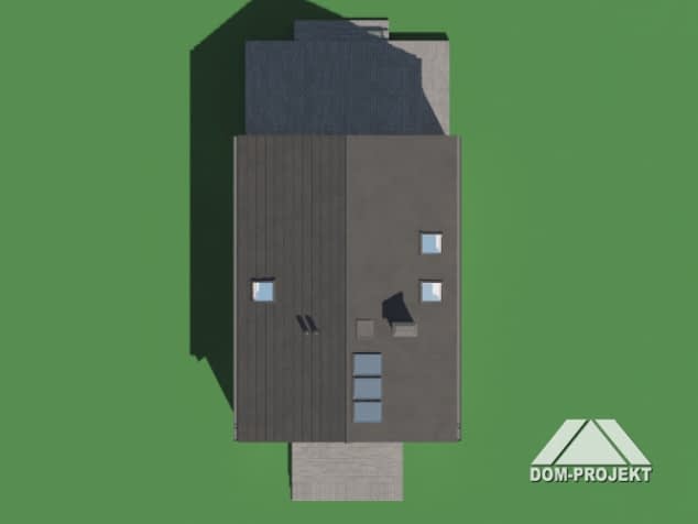 Rzut projektu gronów bb 70 - Sytuacja