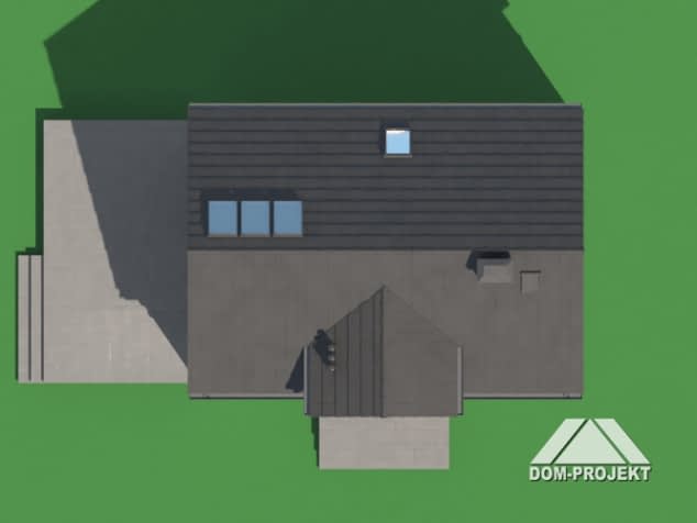 Rzut projektu janowo bb 70 - Sytuacja