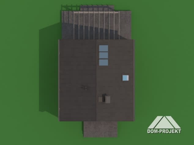 Rzut projektu gryfice bb 70 dws - Sytuacja