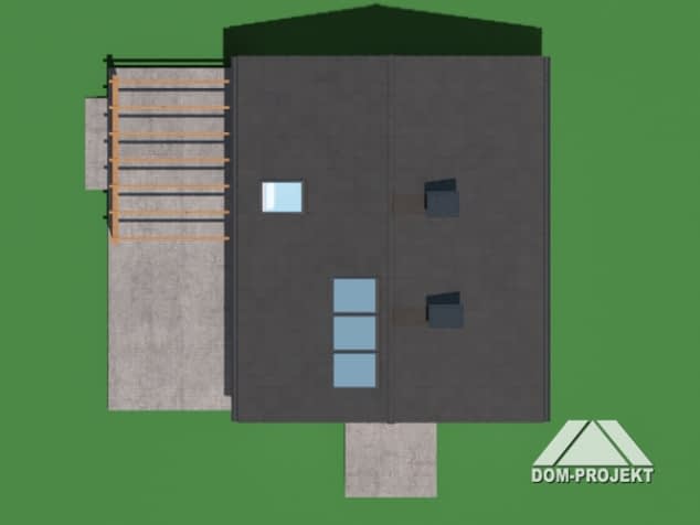 Rzut projektu gładyszowo bb 70 - Sytuacja