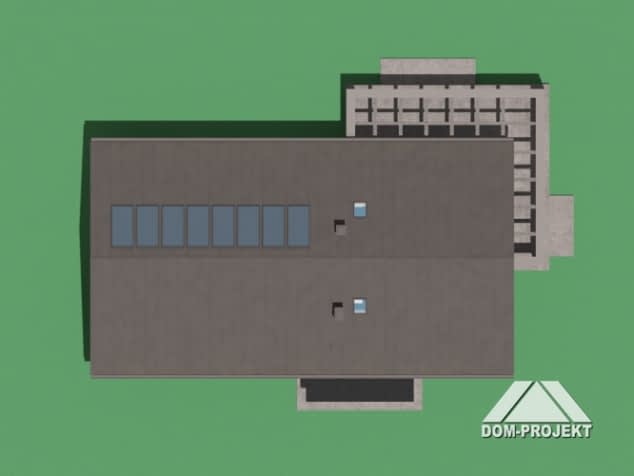 Rzut projektu akacjowo - Sytuacja
