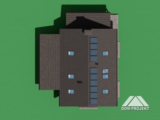 Rzut projektu głogoczów 23 dw - Sytuacja