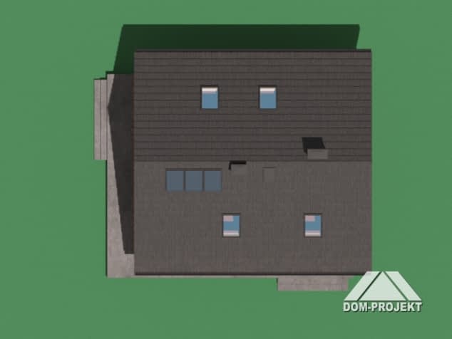 Rzut projektu świdnica mała dws 7 - Sytuacja