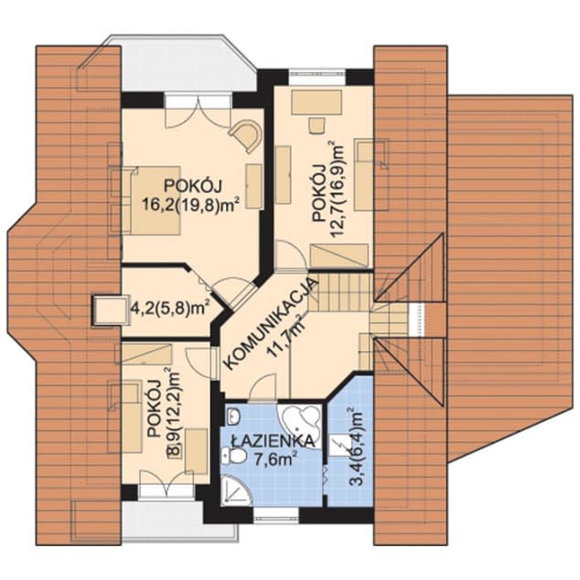 Rzut projektu APS 011 -