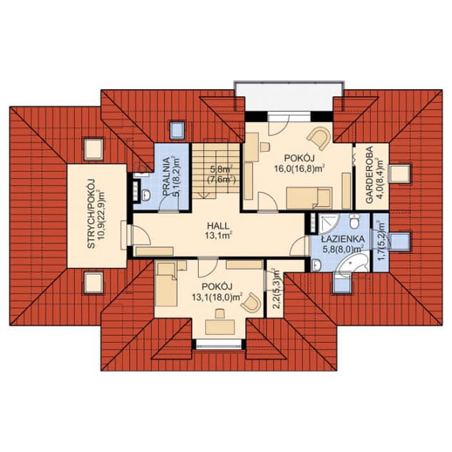 Rzut projektu APS 156 - 