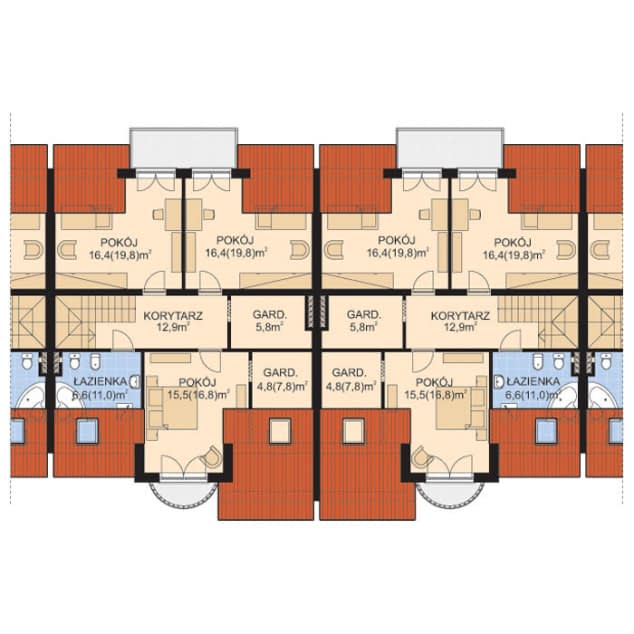 Rzut projektu APS 170 -