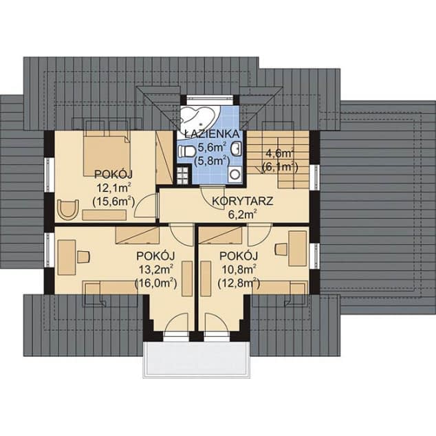 Rzut projektu APS 228 -