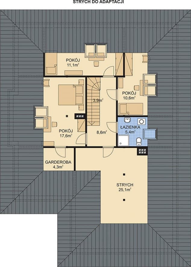 Rzut projektu APS 272 - 