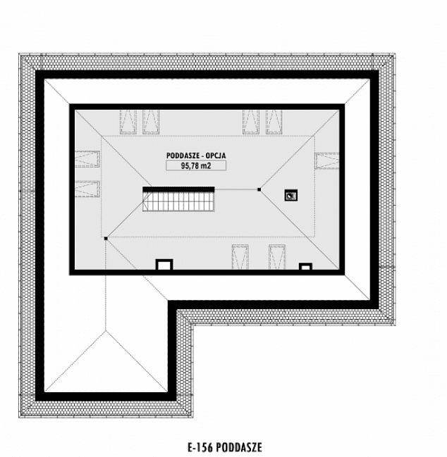Rzut projektu E-156 -