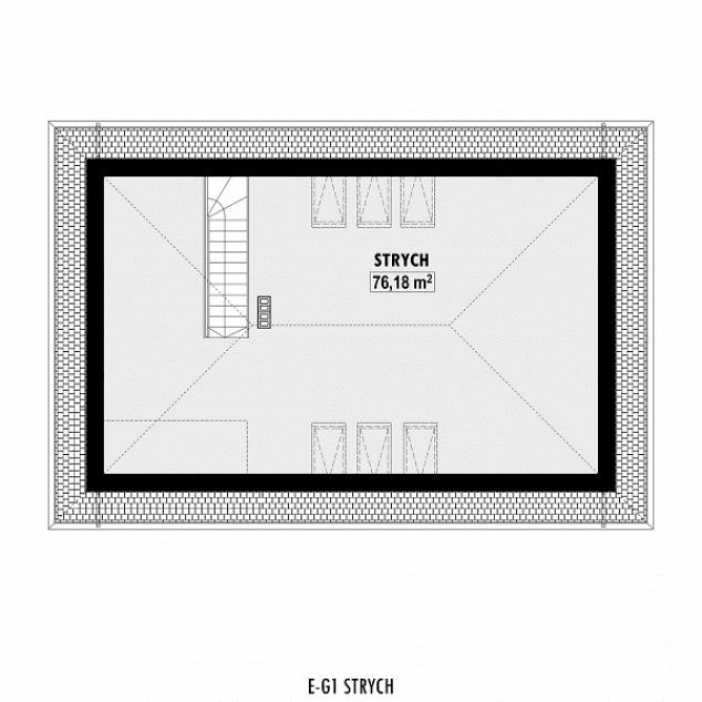 Rzut projektu E-G1 -