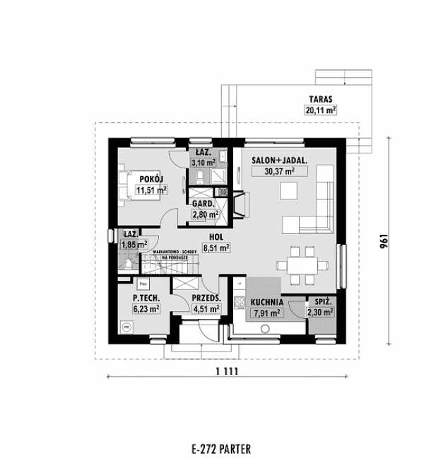 Rzut projektu E-272 -