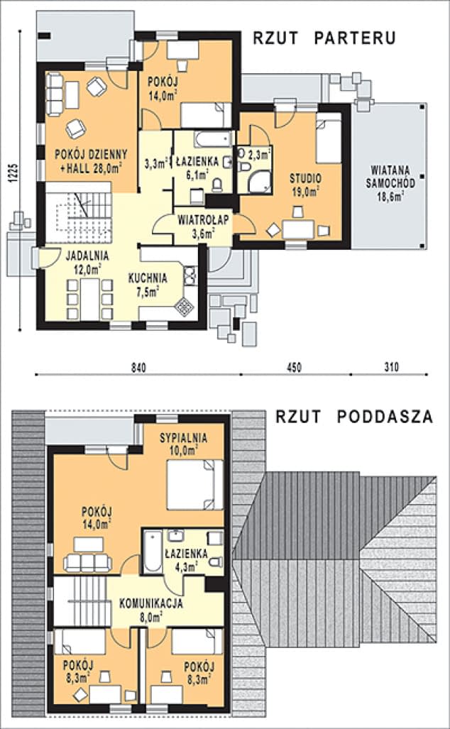 Rzut projektu WB-3401_II_ETAP - Parter