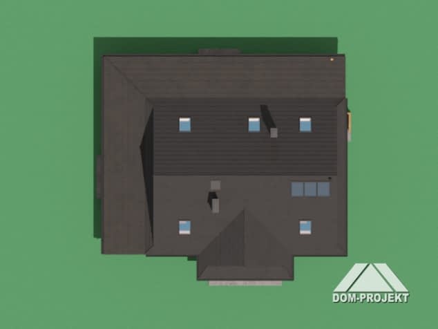 Rzut projektu jurgów średni 47 dw - Sytuacja