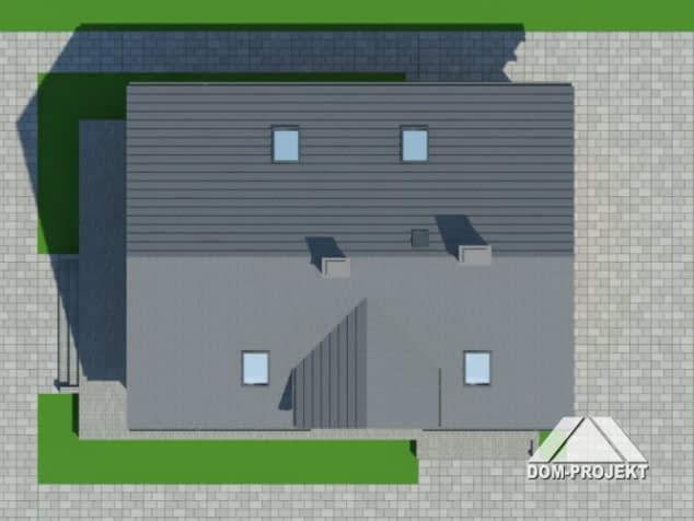 Rzut projektu świdnica 15 dw - Sytuacja