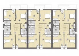 Rzut projektu Miramar C - Poddasze