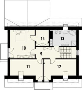 Rzut projektu Venus 2 - Piętro