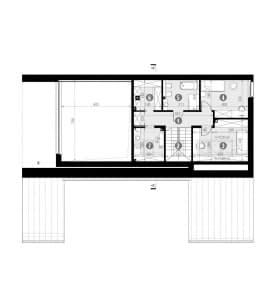Rzut projektu HOMEKONCEPT 92 - rzut poddasza
