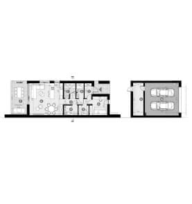 Rzut projektu HOMEKONCEPT 115 G2 - Rzut parteru