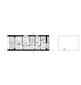 Rzut projektu HOMEKONCEPT 115 G2 - Rzut piętra