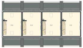 Rzut projektu Miltown II (LMS12a) - Poddasze