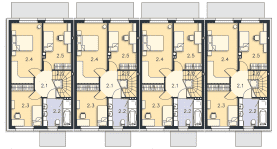Rzut projektu Manchester (LMS21) - Piętro