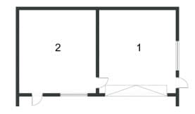 Rzut projektu BK-33 BUDYNEK GOSPODARCZY - Rzut