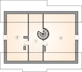 Rzut projektu S-GL 914 Neo VII - Poddasze
