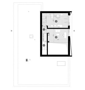 Rzut projektu HOMEKONCEPT 123 - Rzut piętra