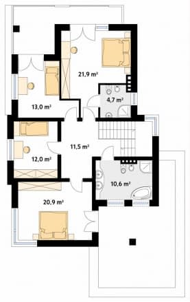 Rzut projektu Aplauz (CE) - pietro1