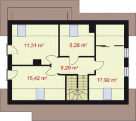 Rzut projektu MIRANDA - 