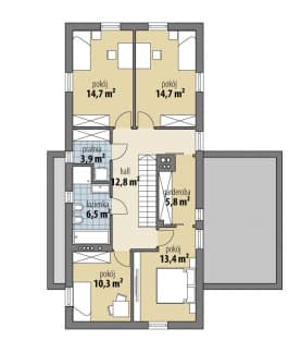 Rzut projektu Dylan - Piętro