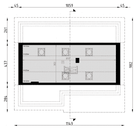 Rzut projektu D137A - WT2021 - Poddasze