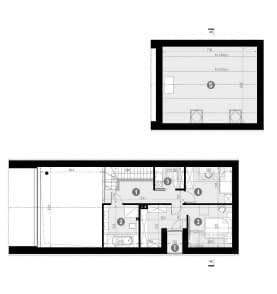 Rzut projektu HOMEKONCEPT 114 G2 - Rzut poddasza