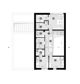 Rzut projektu HOMEKONCEPT 109 - Rzut poddasza