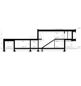 Rzut projektu HOMEKONCEPT 113 - przekrój