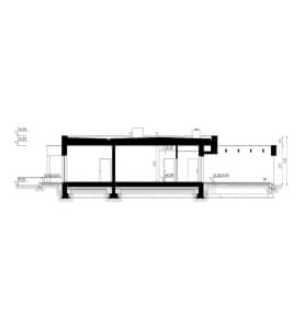 Rzut projektu HOMEKONCEPT 58 - przekrój