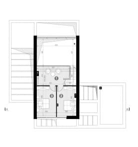 Rzut projektu HOMEKONCEPT 66 A G1 - Rzut poddasza