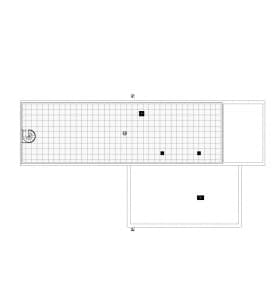 Rzut projektu HOMEKONCEPT 88 - rzut dachu