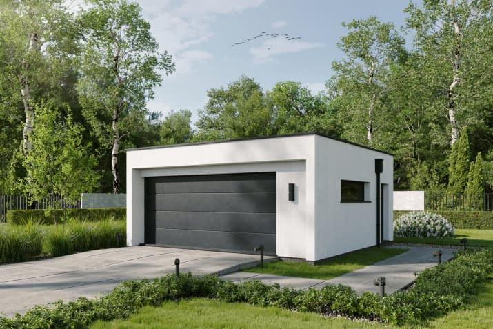 BK-11 GARAŻ - wizualizacja 2