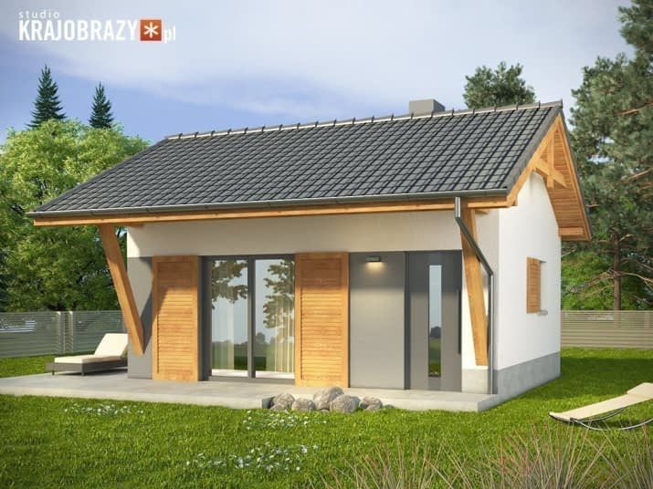 Domek 5 - wizualizacja 2