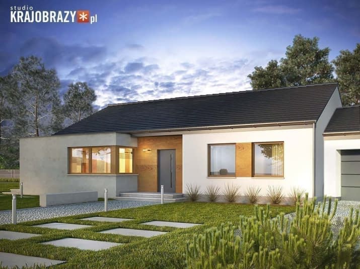 Trendsetter2 z garażem - wizualizacja 2